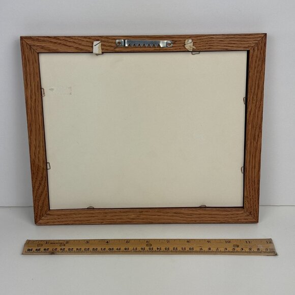 Vtg Framed w Matboard Cross Stitch Quote Thank you Filled w Happy Memories Joy - Picture 2 of 11